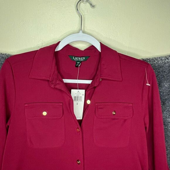 New Lauren Ralph Lauren Blouse Size Small - Picture 2 of 3